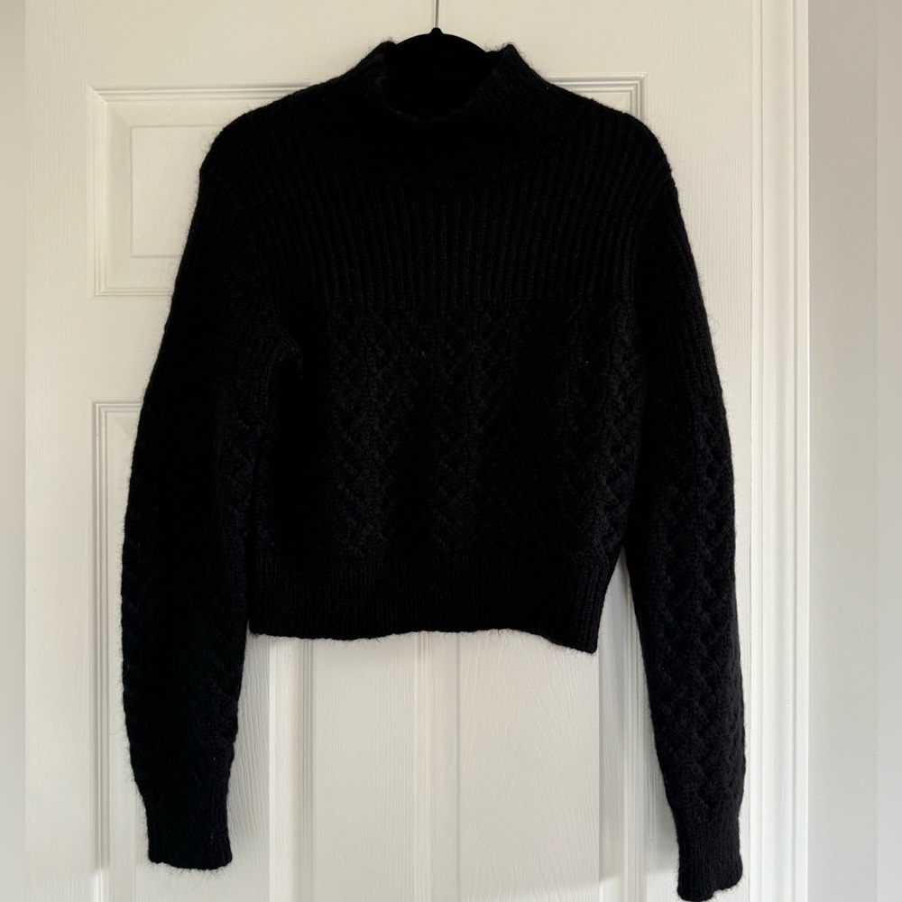 Rebecca Taylor Black Sweater